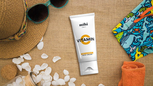 Vitamin C. Dieninis ir naktinis veido kremas