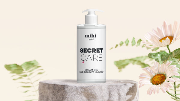 Secret Care. Intymios higienos prausiklis *Dozatorius su pompa 090101 parduodamas atskirai