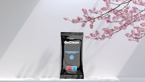 BeClean. Antibakterinės drėgnos servetėlės