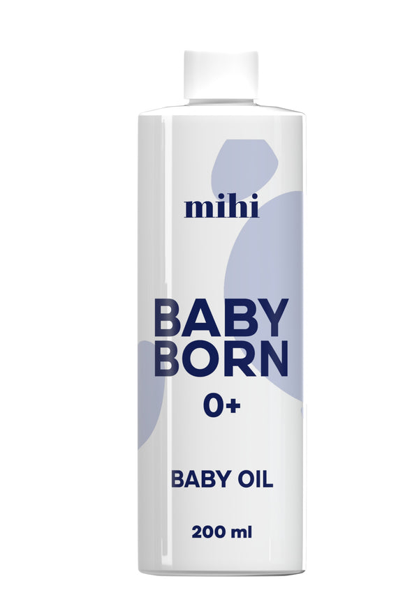 Baby born 0+. Aliejus kūdikiams