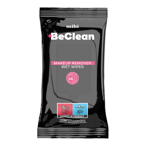 BeClean. Makiažo valiklio drėgnos servetėlės