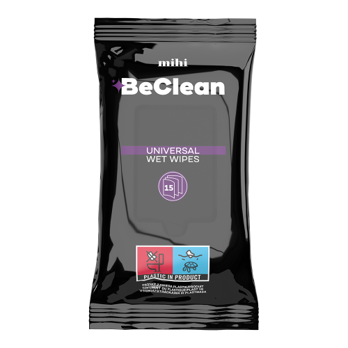 BeClean. Universalios drėgnos servetėlės