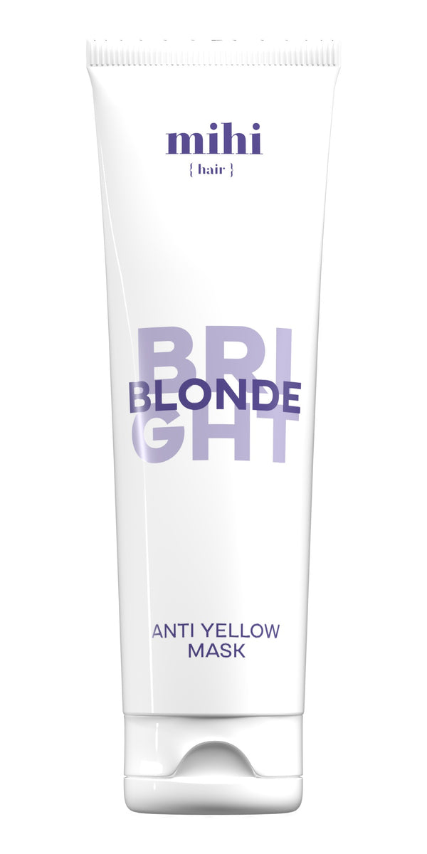 Bright Blonde. Geltonus tonus neutralizuojanti kaukė
