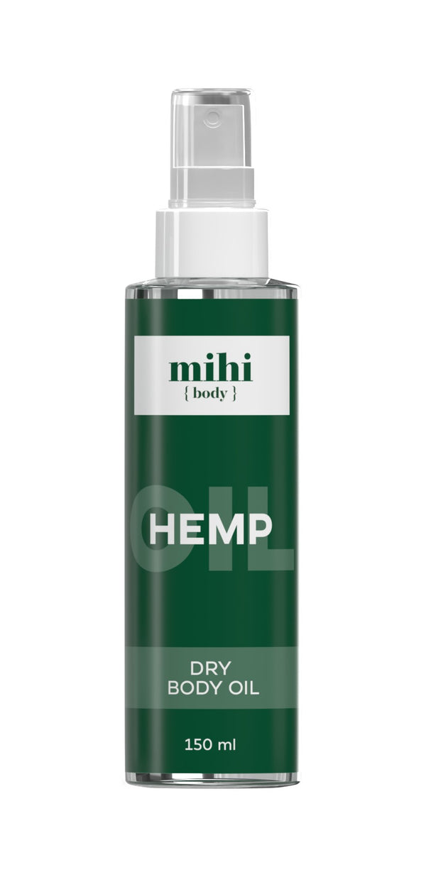 Hemp Oil. Sausas kūno aliejus