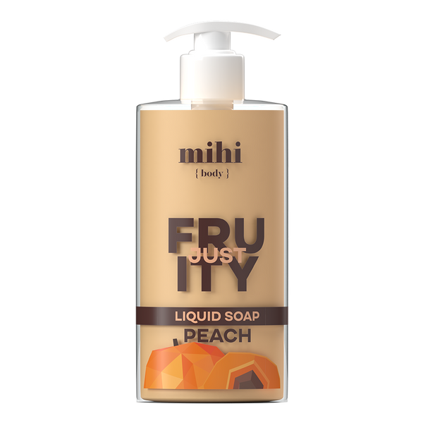 Just Fruity. Skystas muilas Persikas