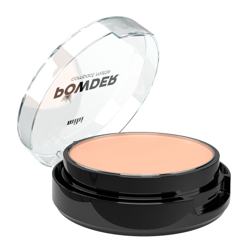 Powder. Kompaktinė matinė pudra 03 Caramel