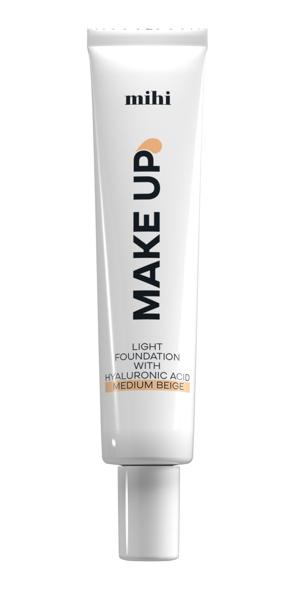 Foundation. Lengvas makiažo pagrindas su hialurono rūgštimi Medium Beige