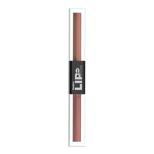 Lip Gloss. Ombre lūpų blizgesys Nude