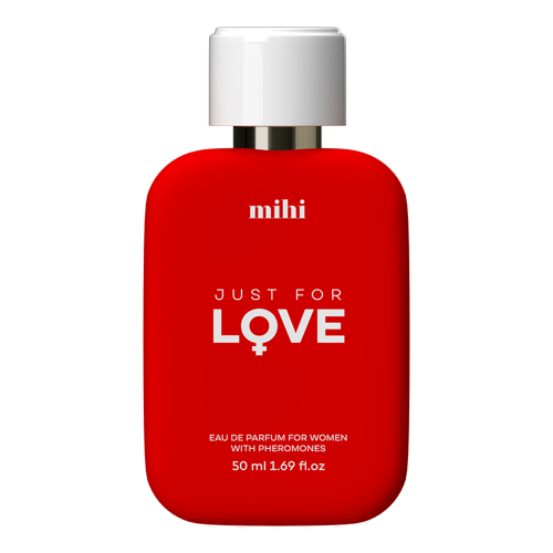 Perfume women 18%. Parfumuotas vanduo JUST FOR LOVE moterims su feromonais