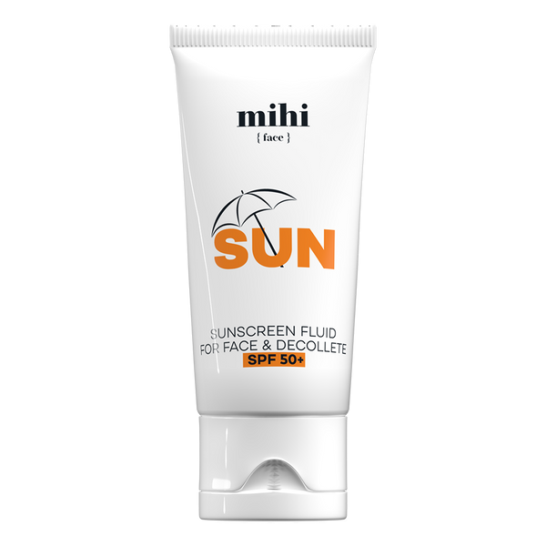 SUN. Apsauginis kremas nuo saulės veidui ir dekoltė SPF 50+