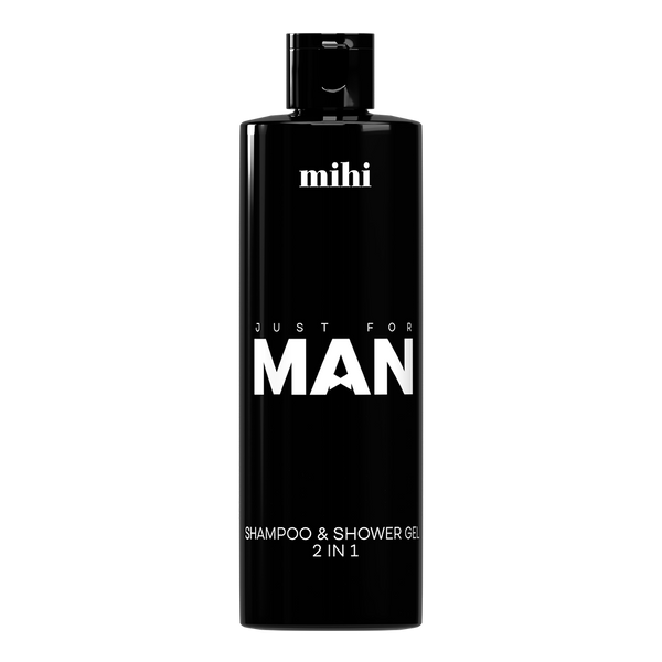 Just for MAN. Šampūnas ir dušo želė 2 in 1
