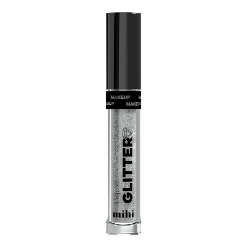 Liquid Glitter. Skytas blizgis 01 Flash silver