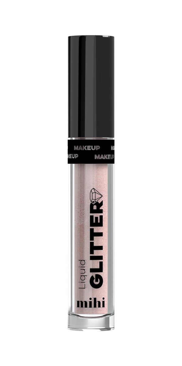 Liquid Glitter. Skysti blizgučiai 06 Rausvas debesėlis